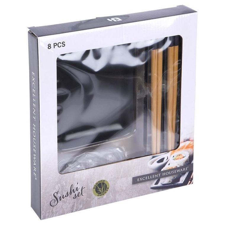 Excellent Houseware, zestaw do sushi, 8 elementów