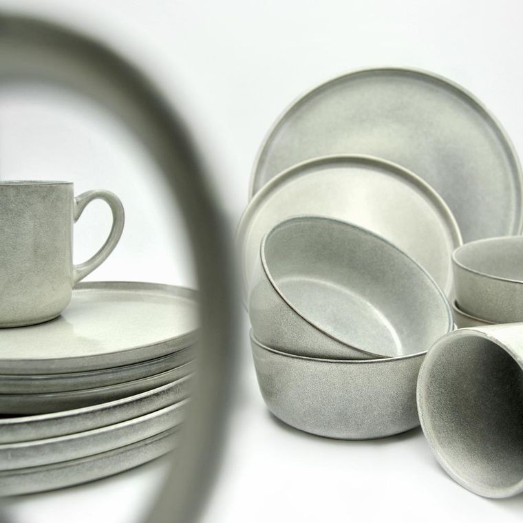 Excellent Houseware, zestaw obiadowy, 4 osoby 16 elementów