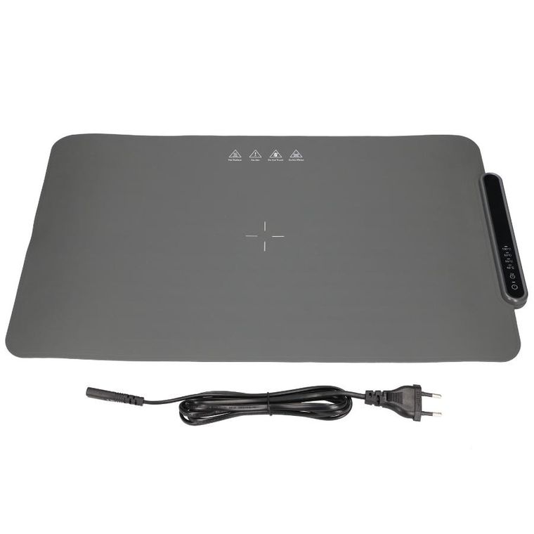 Extralink, elektryczna mata grzewcza, szara, 63-38 cm, 400W