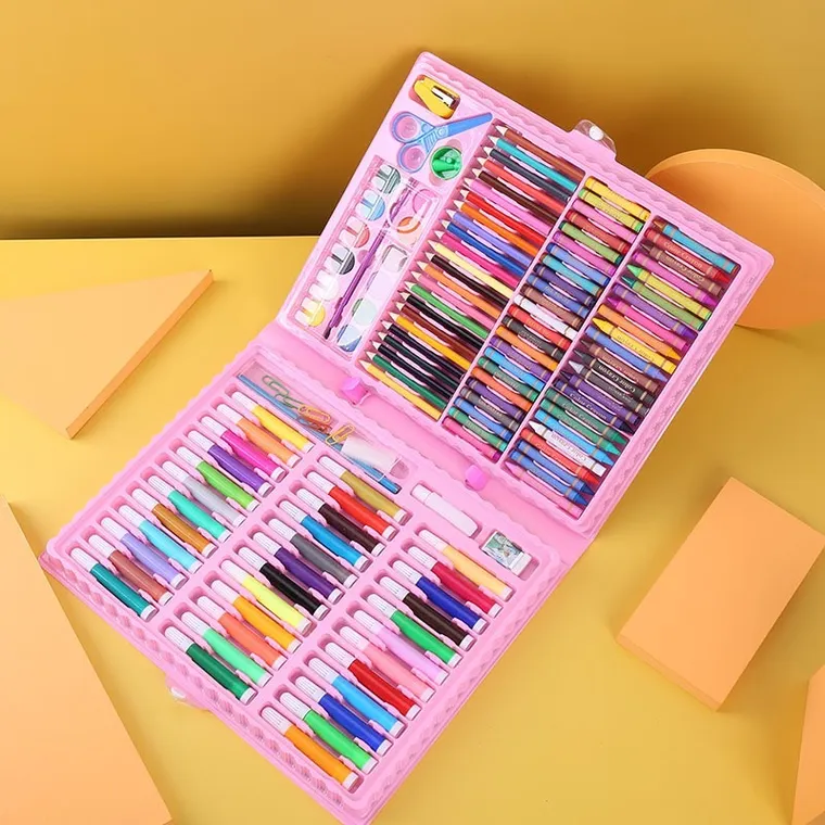 Extralink, zestaw artystyczny do malowania, art set, 150 elementów