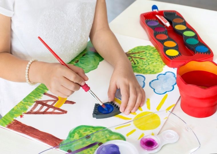 Faber-Castell, Click & Go, składany kubek na wodę, różowy