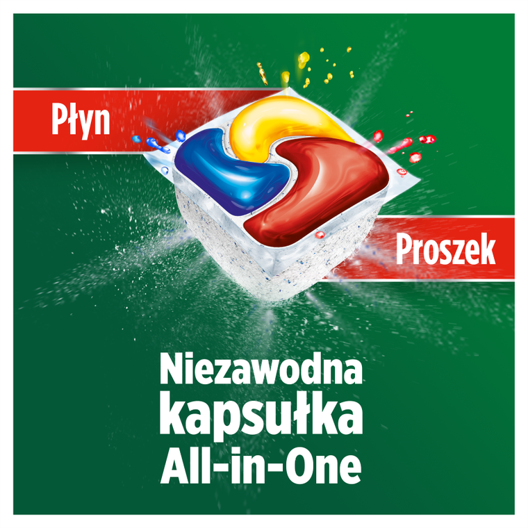 Fairy Platinum Plus, Cytryna, tabletki do zmywarki All in One, 71 tabletek