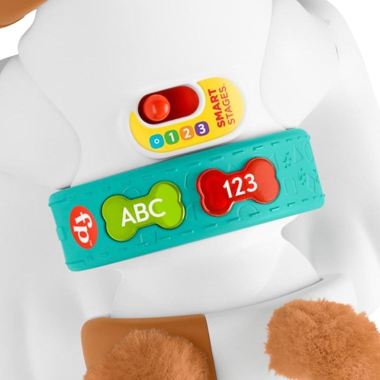 Fisher-Price, Edukacyjny piesek "Raczkuj ze mną", zabawka interaktywna