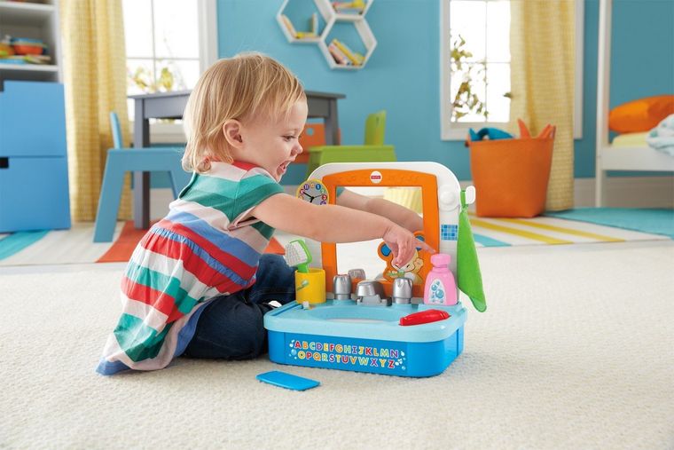 Fisher-Price, Laugh & Learn, Umywalka malucha, zabawka interaktywna