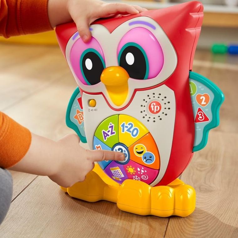 Fisher-Price, Linkimals, Interaktywna Sowa, zabawka niemowlęca