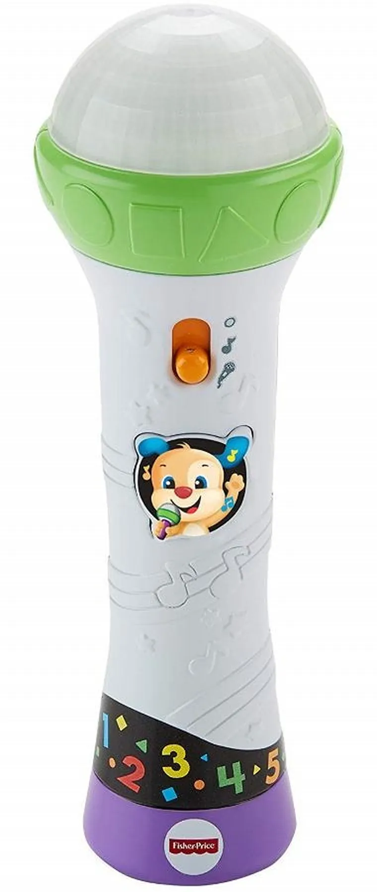 Fisher-Price, Mikrofon Malucha - Śpiewaj i nagrywaj!, zabawka niemowlęca