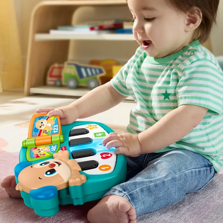Fisher-Price, Pianinko Szczeniaczka Uczniaczka, zabawka edukacyjna
