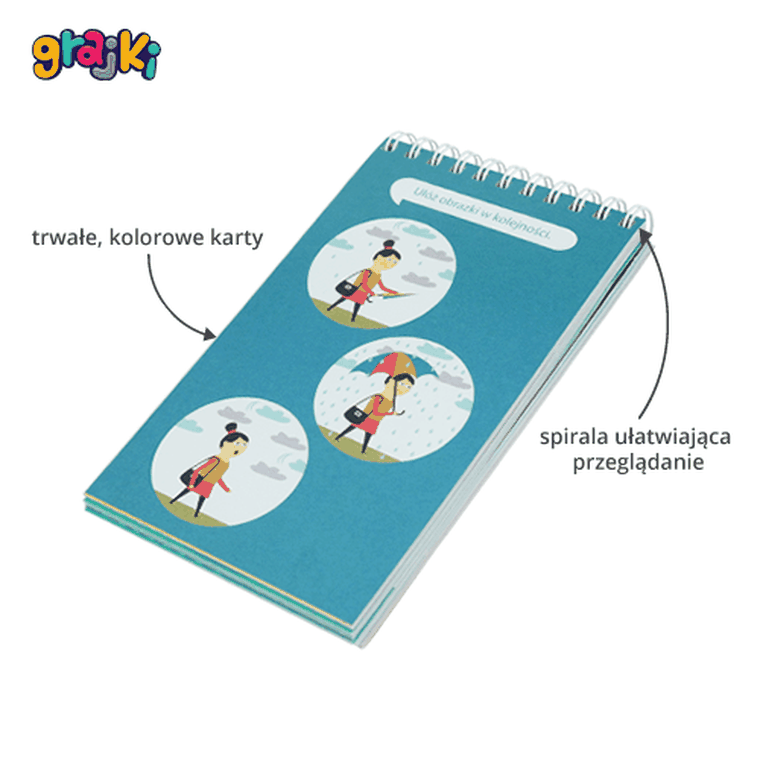 Fiszki. Grajki. Książeczka. 3-4 latki