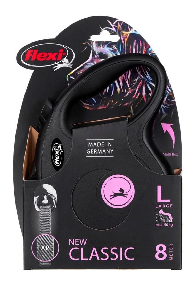 Flexi, Xtreme Tape, smycz automatyczna, 5m, Orange