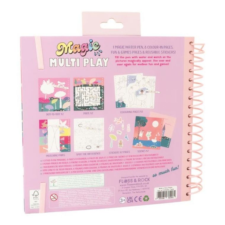 Floss & Rock, Baletnice, magiczna kolorowanka wodna z zadaniami