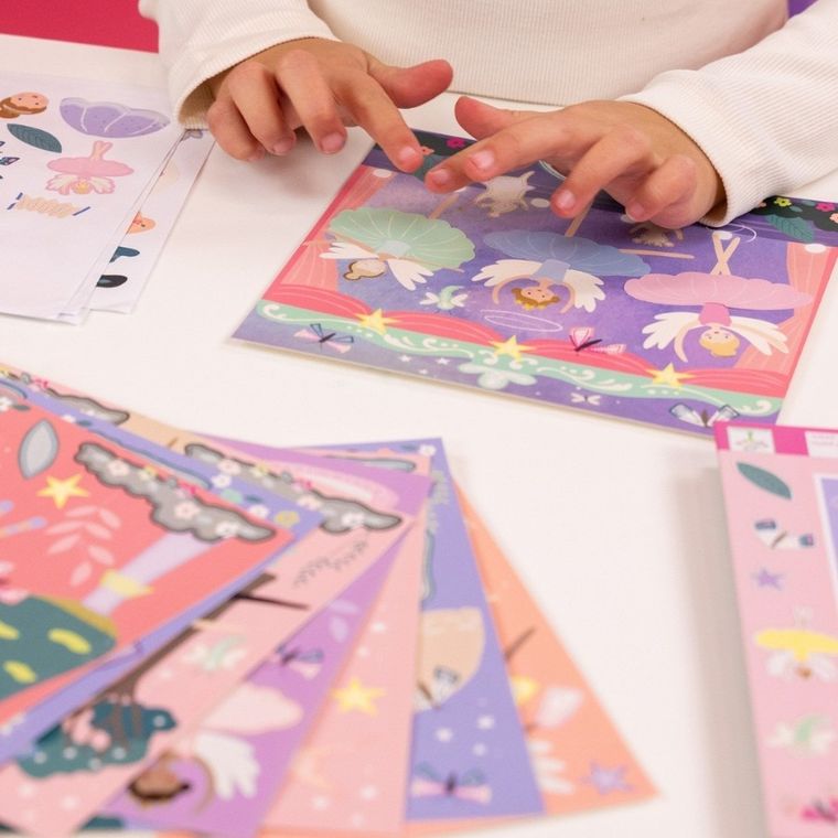 Floss & Rock, Baletnice, zestaw pachnących naklejek