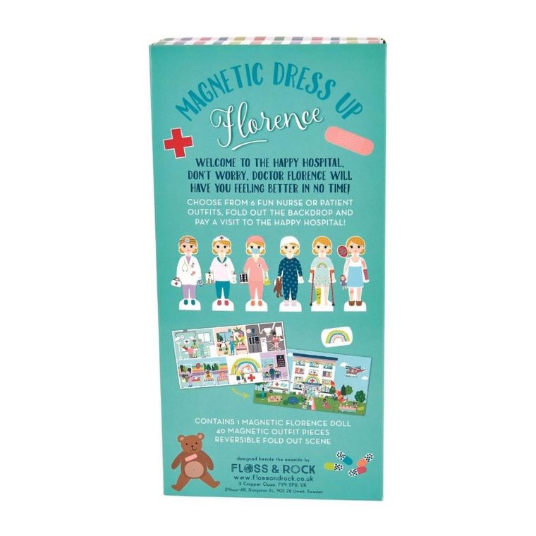 Floss & Rock, Florence, lalka magnetyczna, ubieranka