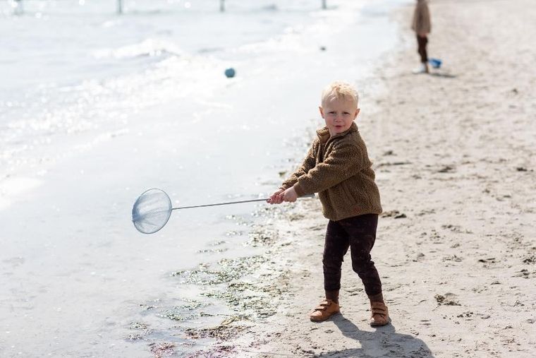 Follow the duck, siatka teleskopowa, ciemny szary