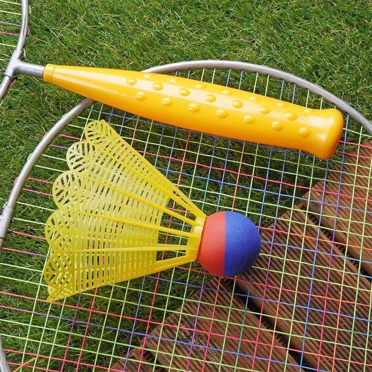 Free & Easy, Badminton, zestaw do gry, 4 elementy