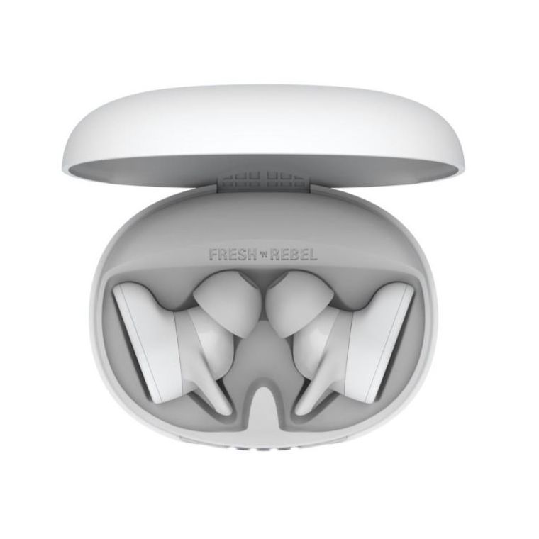 Fresh 'n Rebel, Twins Move, słuchawki sportowe bezprzewodowe dokanałowe, zimny szary