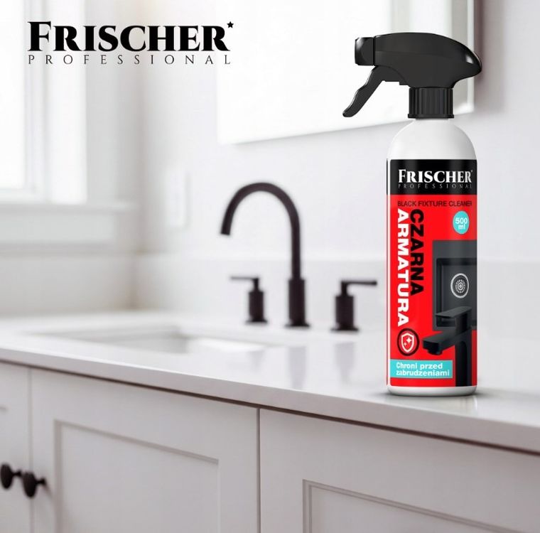 Frischer, płyn do czyszczenia czarnej armatury, 500 ml