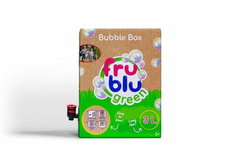 Fru Blu, Bubble Box, bańki mydlane płyn uzupełniający z kranikiem, 3l