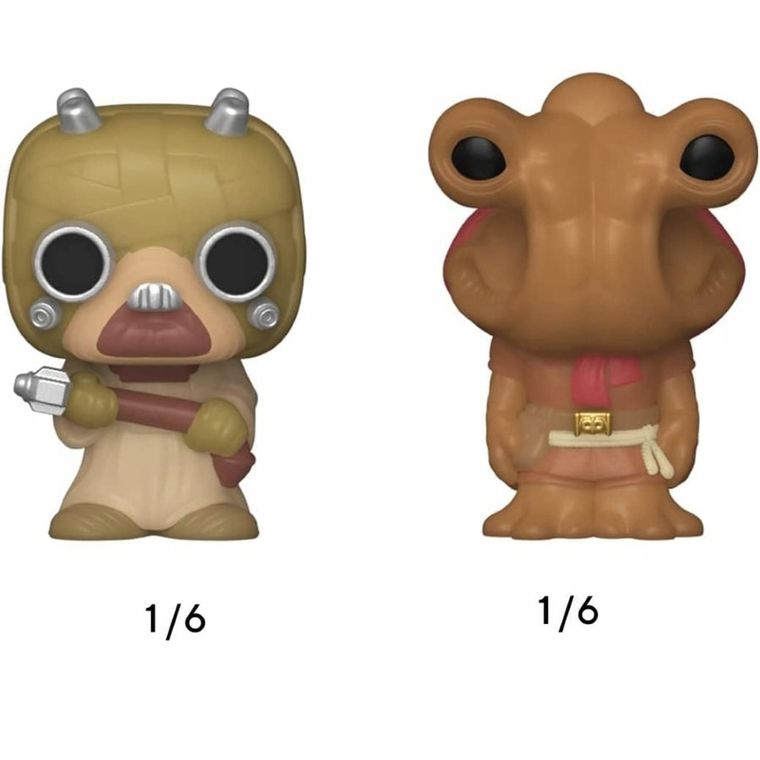 Funko Bitty Pop! Star Wars: Han Solo, mini figurki kolekcjonerskie, 4 szt.