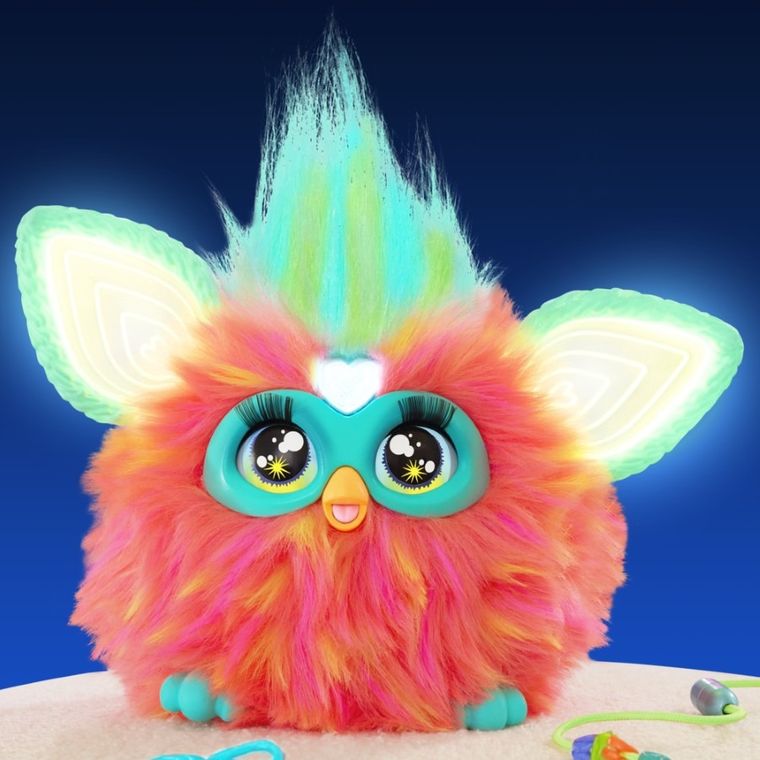 Furby 2.0, zabawka interaktywna, koralowa
