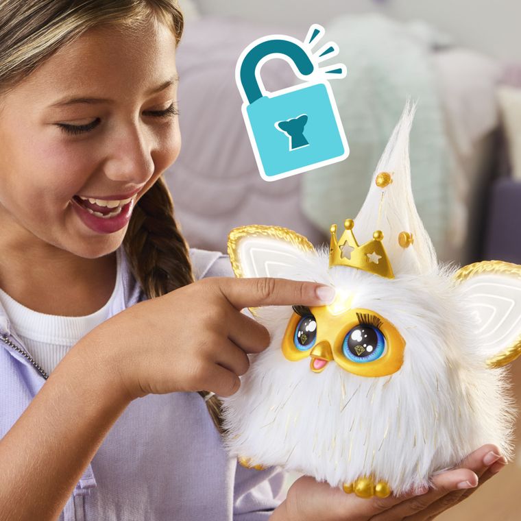 Furby, Złota Blask, pluszowa zabawka elektroniczna