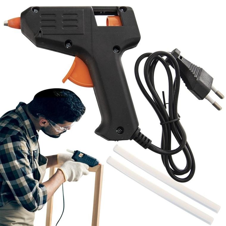 FX Tools, pistolet do kleju na gorąco + 2 wkłady