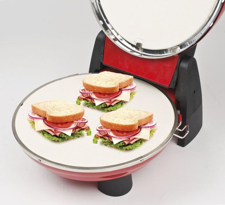 G3ferrari, piec do pizzy, evo red, 2 kamienie, G1003202 Plus