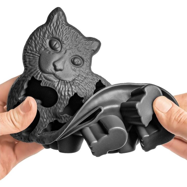 Gadget Master, foremka na lód i czekoladę, kociaki