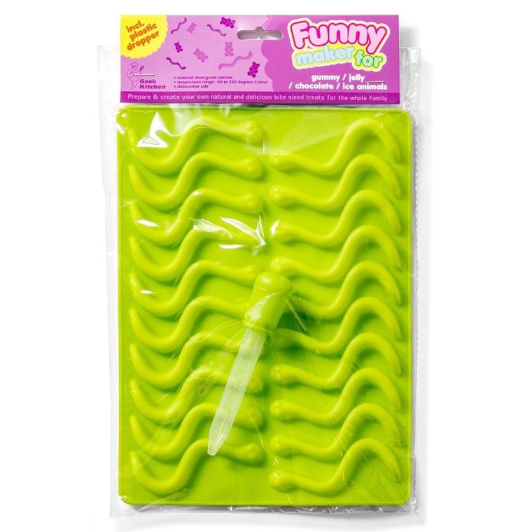 Gadget Master, foremka na żelki, lód, czekoladę, robale