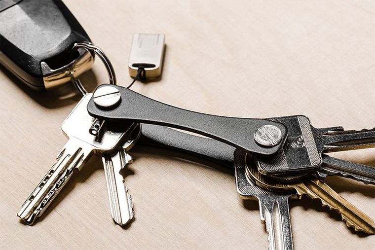 Gadget Master, organizer do kluczy, czarny