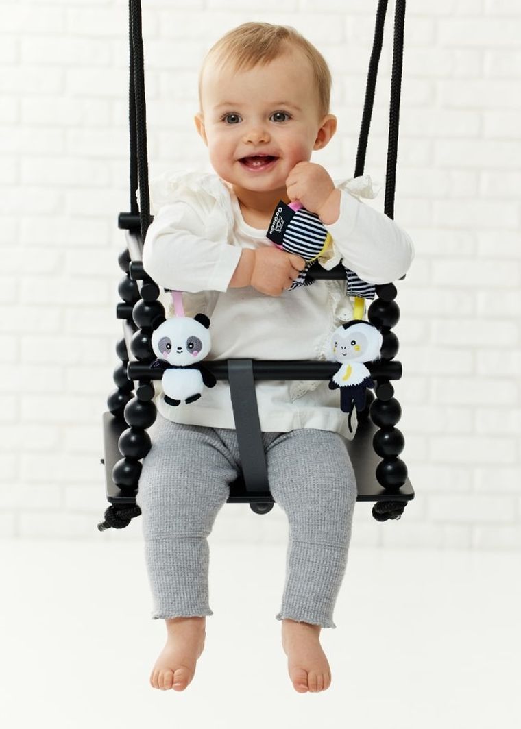 Gagagu, pluszowe zawieszki, panda, małpka, piłka