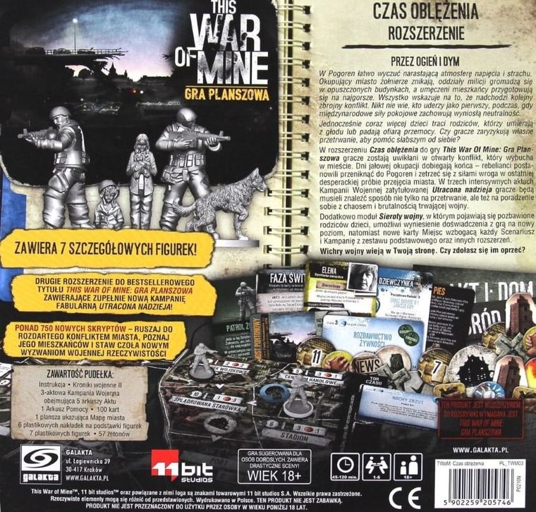 Galakta, This War of Mine: Czas Oblężenia, dodatek do gry