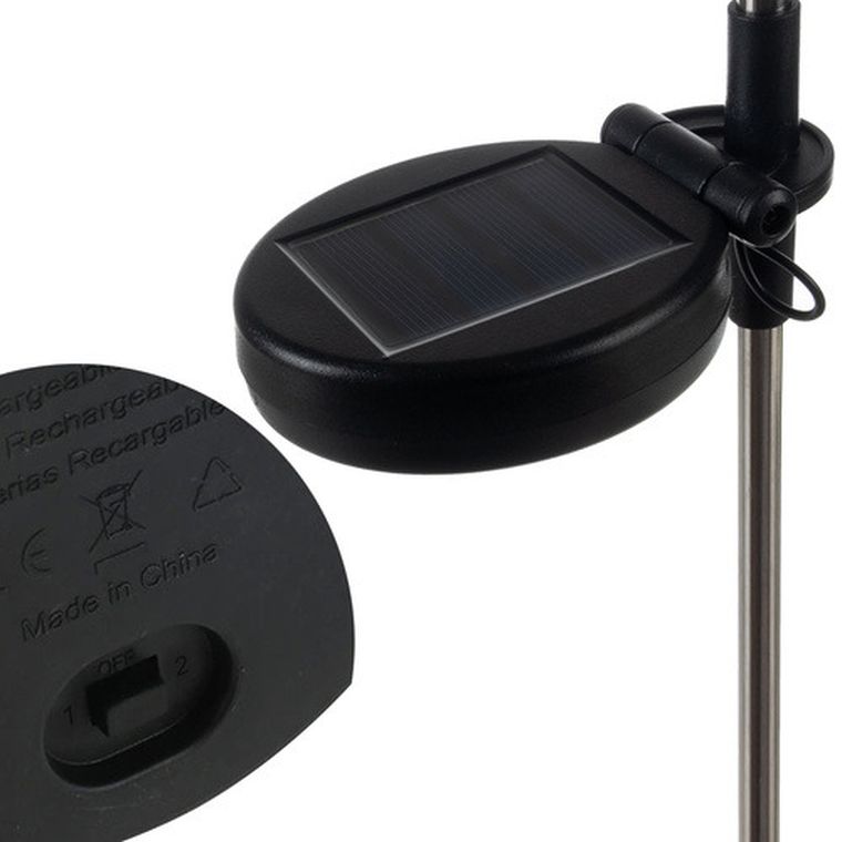 Gardlov, lampa ogrodowa solarna, dmuchawce