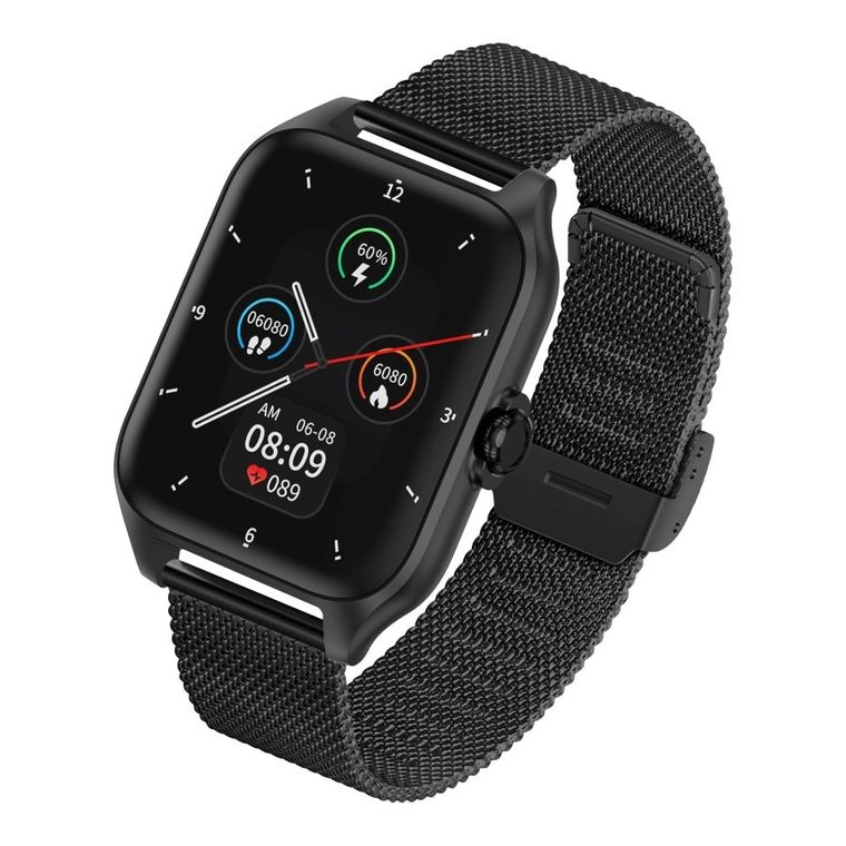 Garett, GRC, Activity 2, smartwatch, czarny matowy