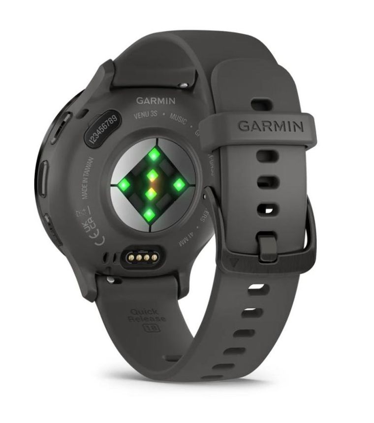 Garmin, Zegarek, Venu 3S Pebble Grey