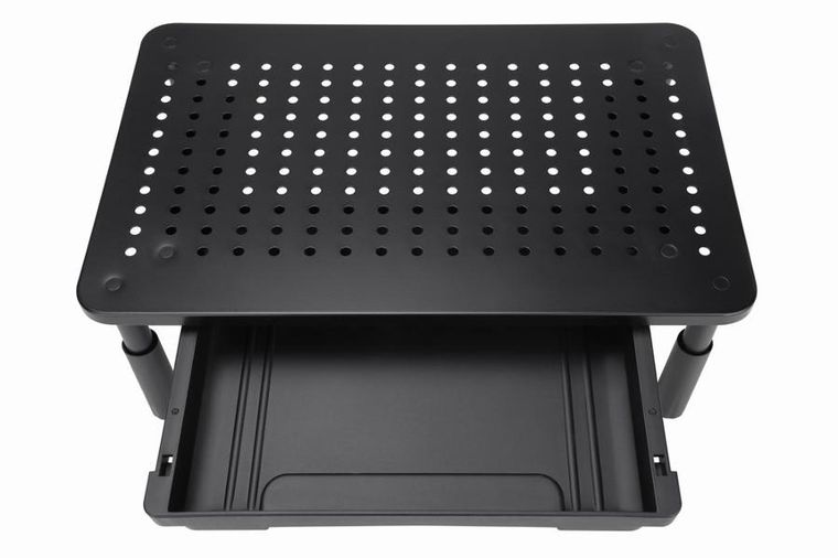 Gembird, podstawka pod monitor z szufladą
