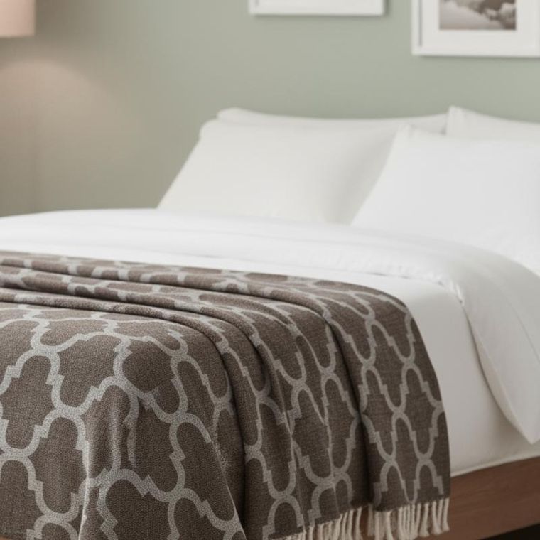 Giftdecor, narzuta bawełniana, 180-220 cm