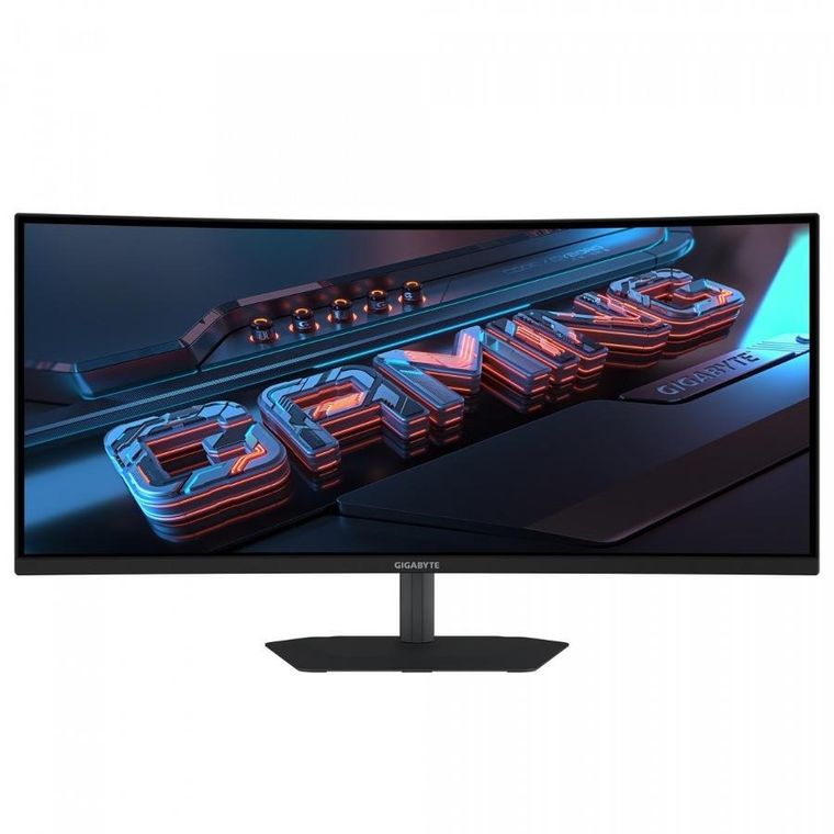Gigabyte, monitor, 34", G34WQC2, WQHD, 200Hz, 2DP, 2HDMI