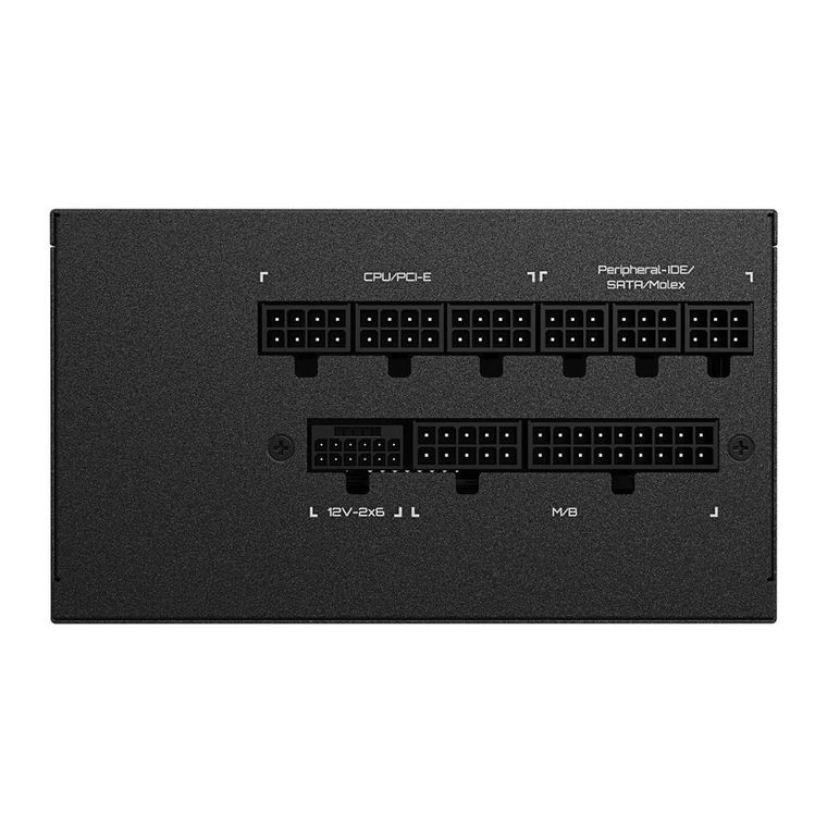 Gigabyte, zasilacz modularny, UD1000GM PG5 V2, 1000W, 8 US GOLD ATX