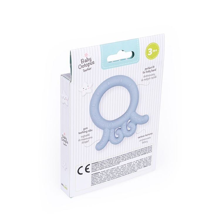 GiliGums, Ośmiornica, gryzak, baby jasnoniebieski