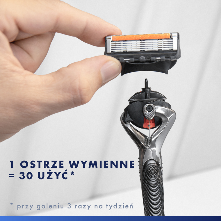 Gillette, Fusion ProGlide, wymienne ostrza do maszynki do golenia, 4 szt.