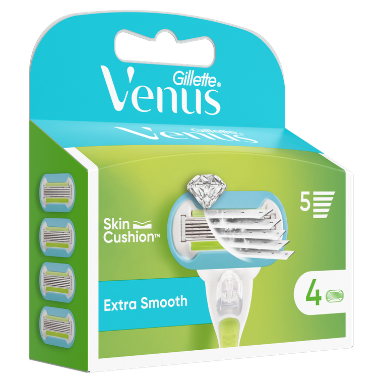 Gillette, Venus Embrace, wymienne ostrza do maszynki do golenia, 4 szt.