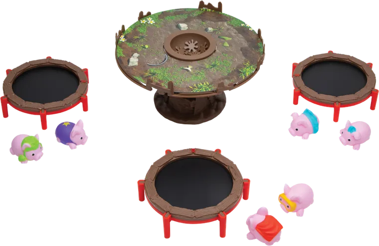 Goliath, Świnie na Trampolinie, gra zręcznościowa