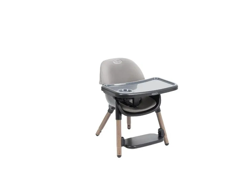 Graco, Presti, krzesełko do karmienia, 3w1, steeple grey