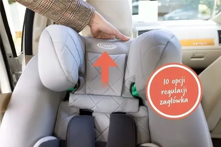 Graco, Slimfit 3w1, fotelik samochodowy, Midnight, 40-150 cm