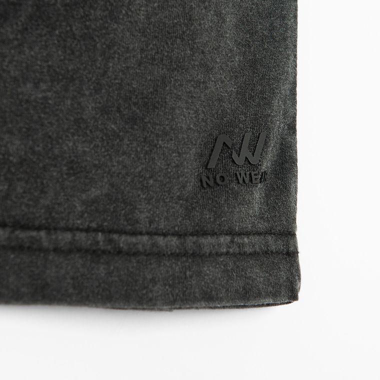 Grafitowy t-shirt regular NOWEAR