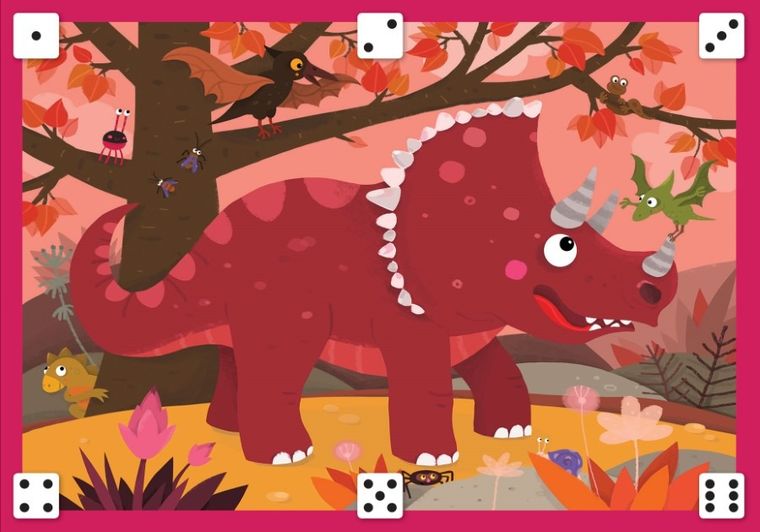 Granna, Moje Dinozaury, układanka edukacyjna