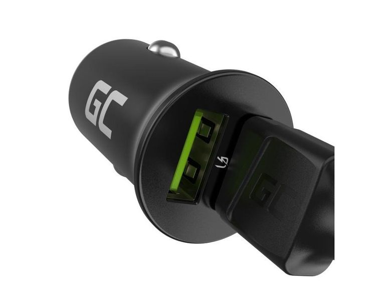Green Cell, ładowarka samochodowa, GC PowerRide Nano36, 36W, 6A, 2xUSB-A