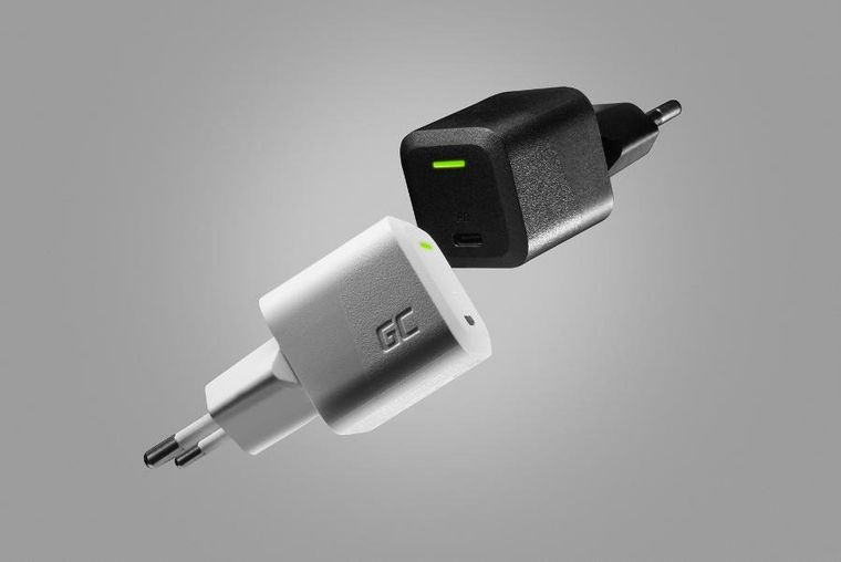 Green Cell Ładowarka USB-c Gan Gc Powergan 33w Pd 3.0 Qc 3.0 USB-c, czarna