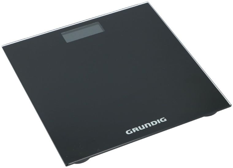 Grundig, waga łazienkowa, czarna