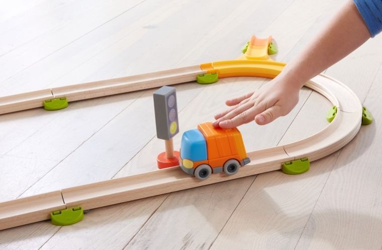 Haba, Kullerbu, śmieciarka, pojazd drewniany